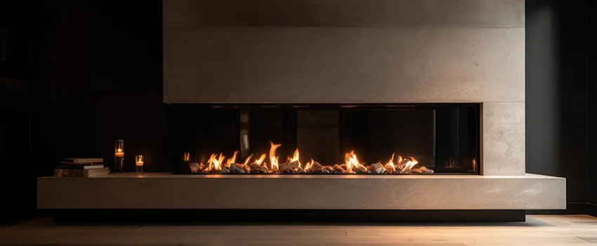 Gas Fireplace Ember Bed Design Services in Indianapolis, Indiana